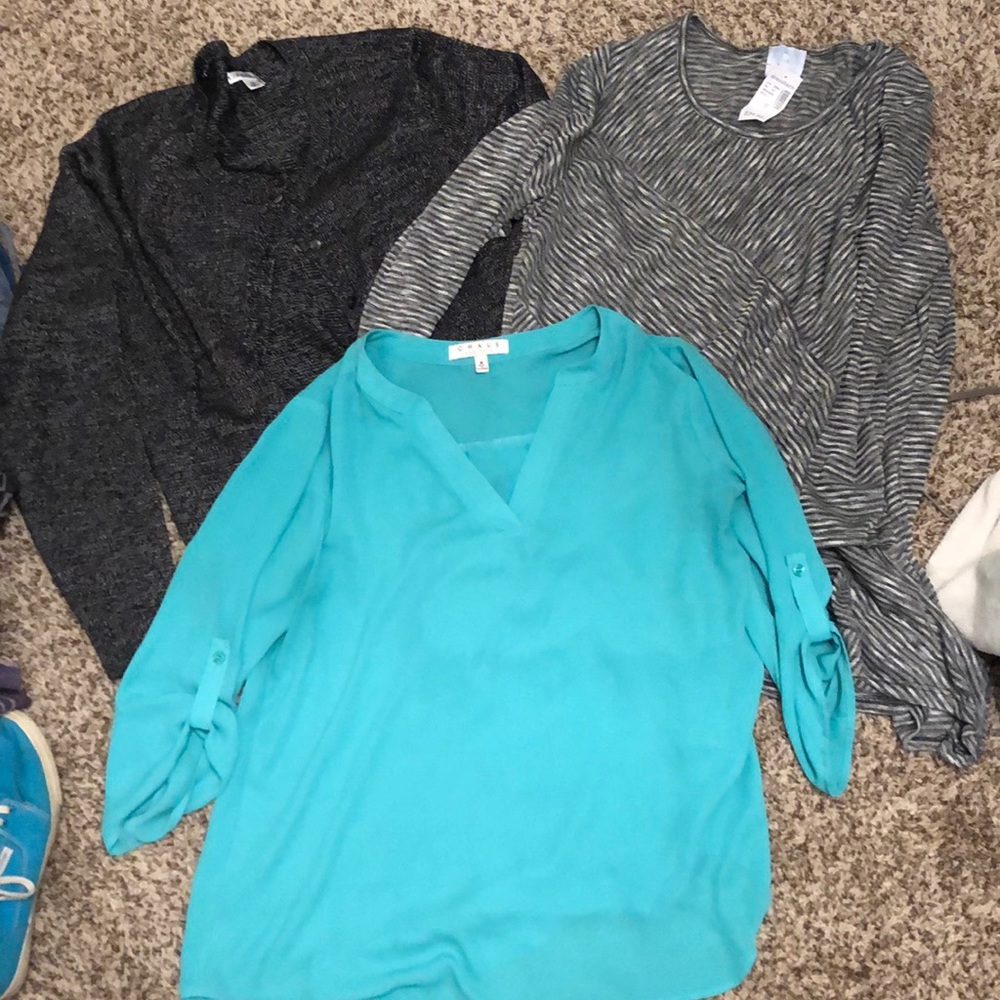 Three shirts